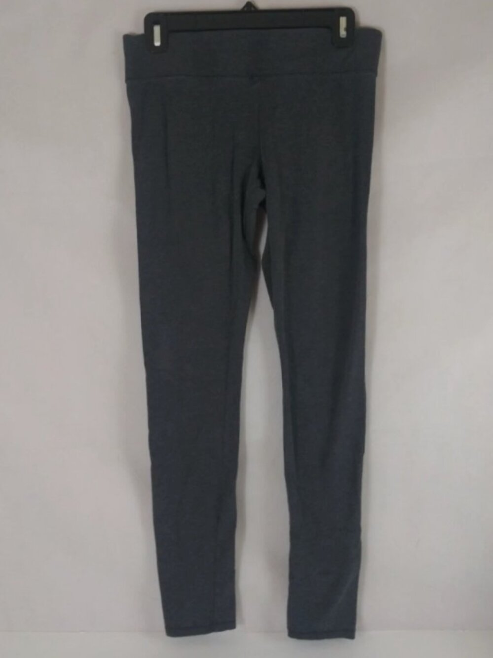 Hue Women's Charcoal Gray Soft Comfy Stretch Leggings Size Medium